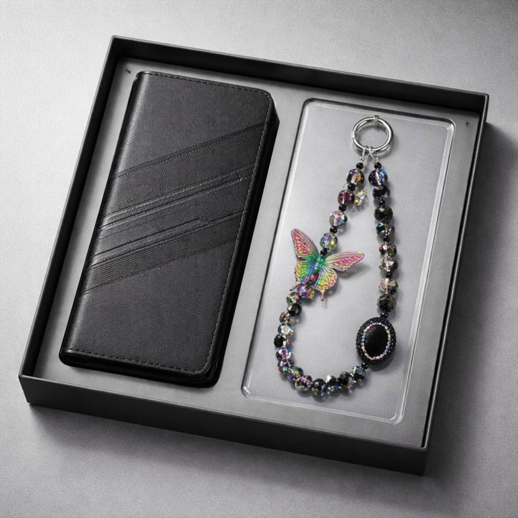 Vivo V29e 5G Retro PU Leather Magnetic Wallet Flip Case with Charm Strap