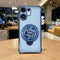 Vivo X200 FE 5G Four Corner Airbags 100% Original Astro Money Magnet Rotating Dollar Case