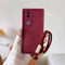 Vivo V50 5G Luxury Silicone Matte Case with Wrist Strap